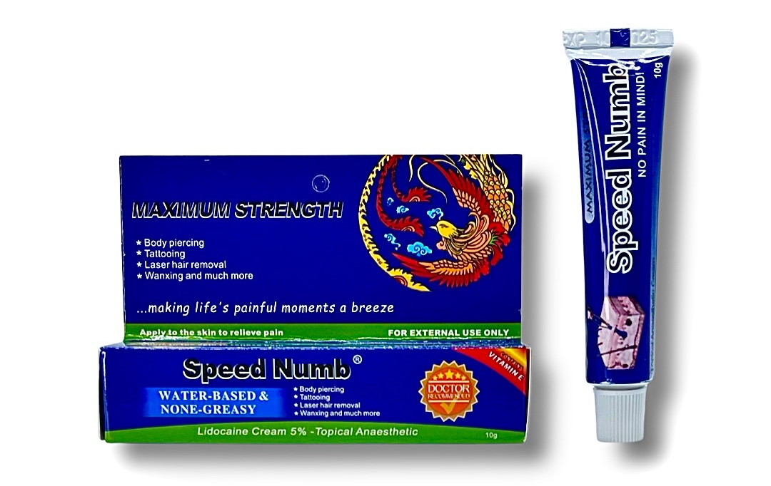 Speed Numb 5 Cream 10g Sensitive Skin Speed Numb Premium