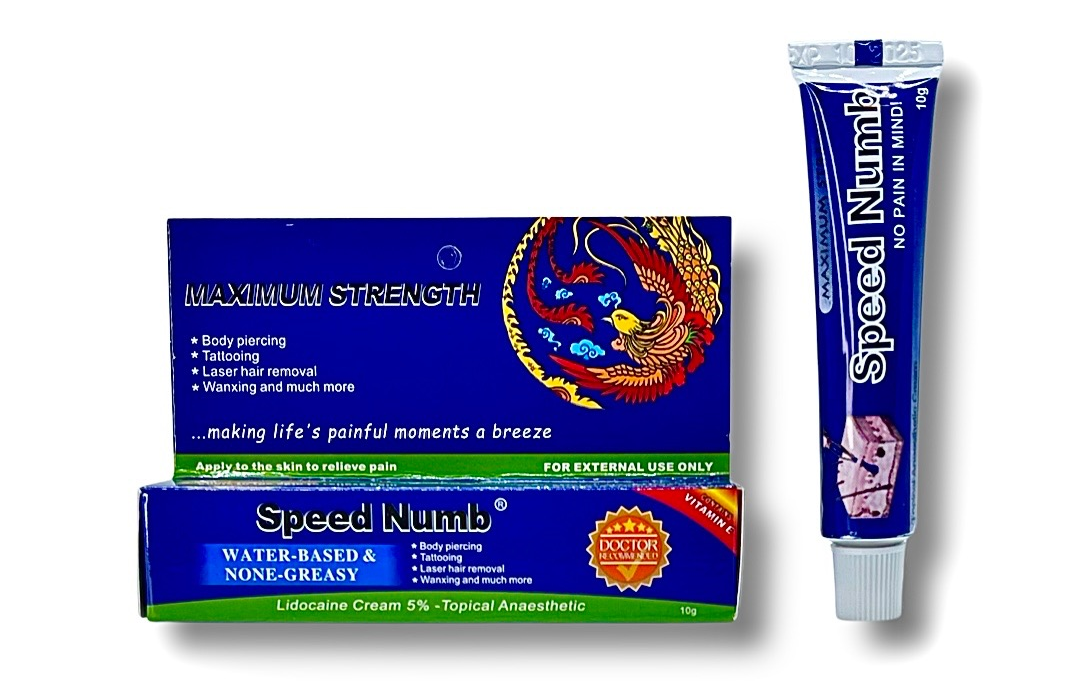 Speed Numb 5% Cream - 10g Sensitive Skin