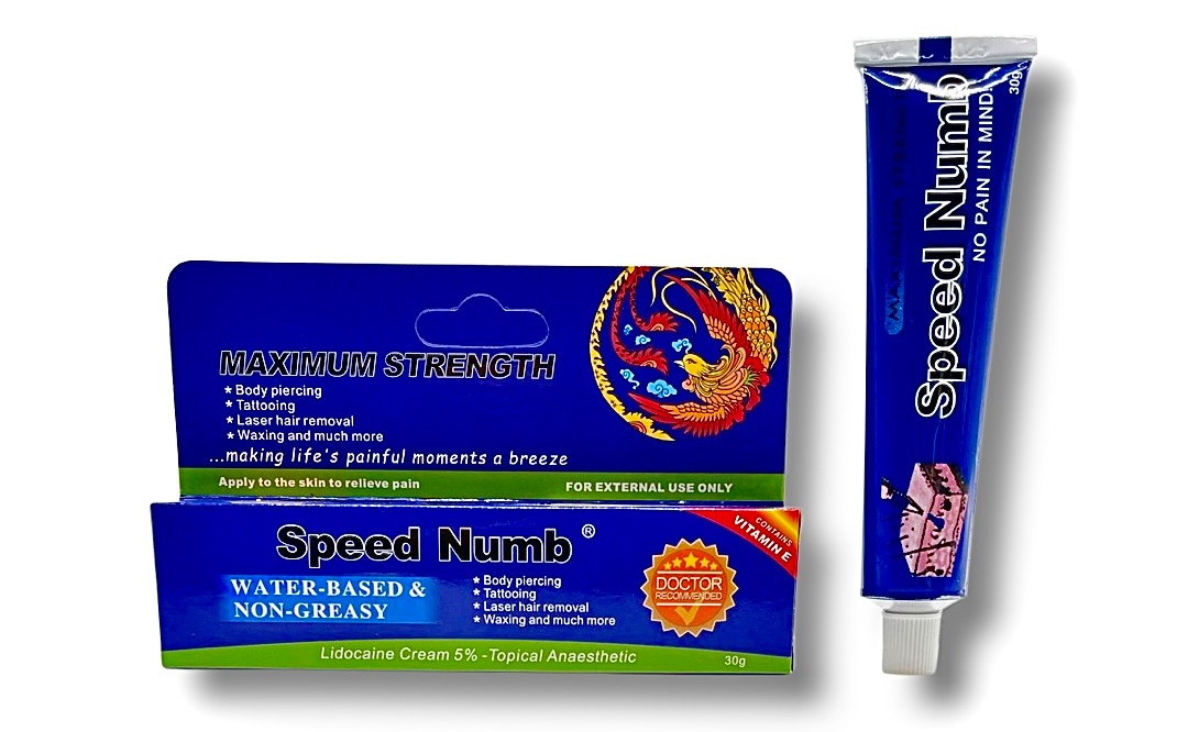 Speed Numb 5% Cream - 30g Sensitive Skin